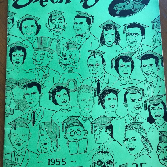 VINTAGE 3 OHIO UNIVERSITY THE GREEN GOAT MAGAZINE REEMERGENCE 1954 1955 - Picture 5 of 16